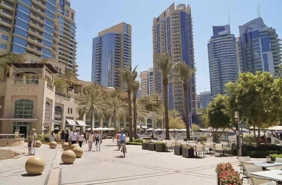 Luxury Apartments In Dubai Marina Ngoại thất bức ảnh